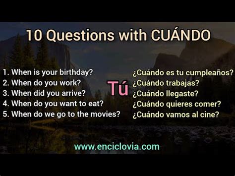 cuándo translation in English .